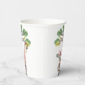 Wild Safari Zoo Birthday Paper Cups Papieren Bekers (Rechts)