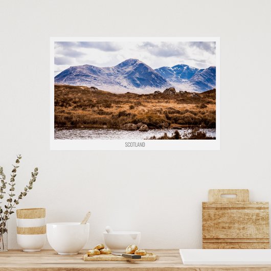 Wild Scotland Poster (Keuken)