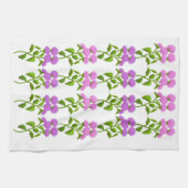 Wild Scottish Thistle Floral Kitchen Towel Theedoek (Horizontaal)