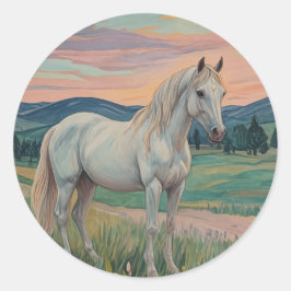 Wild Serenade Ronde Sticker