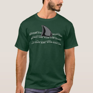 Wild Shark Graphic T-shirt Famous Sound Marine Scu
