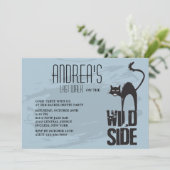 Wild Side Invitation Kaart (Staand voorkant)