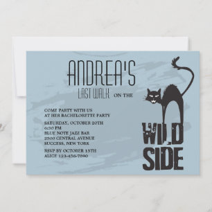 Wild Side Invitation Kaart