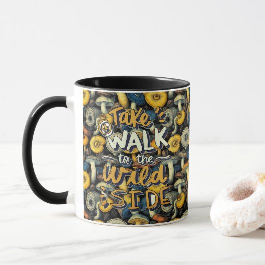 Wild Side Mushroom Mug Mok (Met donut)