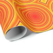 Wild sinaasappel cadeaupapier (Rol Hoek)