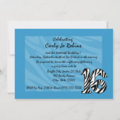 Wild Sixteen Kaart (Achterkant)