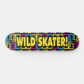 Wild Skater Persoonlijk Skateboard (Horizontaal)