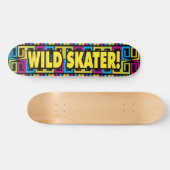 Wild Skater Persoonlijk Skateboard (Horizontaal)