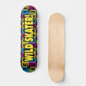 Wild Skater Persoonlijk Skateboard (Voorkant)