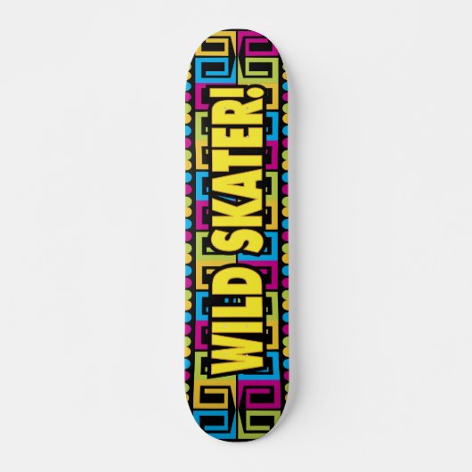 Wild Skater Persoonlijk Skateboard (Voorkant)