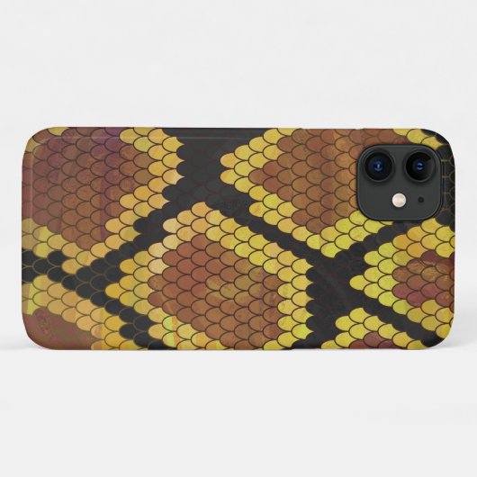 Wild Snakeskin Pattern Case-Mate iPhone Case (Achterkant (horizontaal))