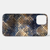 Wild Snakeskin Waterverf Naadloos ontwerp Case-Mate iPhone Case (Achterkant (horizontaal))
