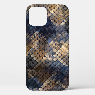 Wild Snakeskin Waterverf Naadloos ontwerp Case-Mate iPhone Case