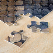 Wild Snakeskin Waterverf Naadloos ontwerp Legpuzzel (Zijkant)