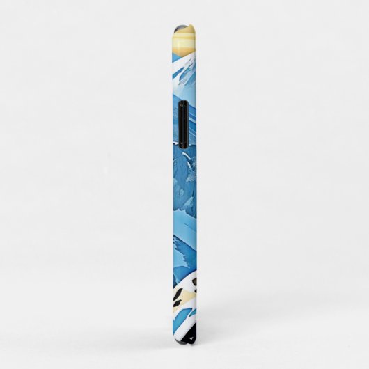 Wild Snow Leopard Design Case-Mate iPhone Case (Achterkant/rechts)