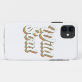 WILD SOUL 70's typografische retro design Case-Mate iPhone Case (Achterkant (horizontaal))