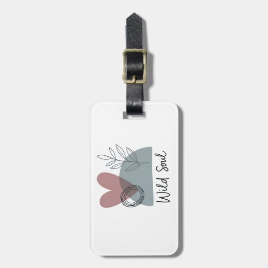 Wild Soul Bagagelabel (Voorkant verticaal)