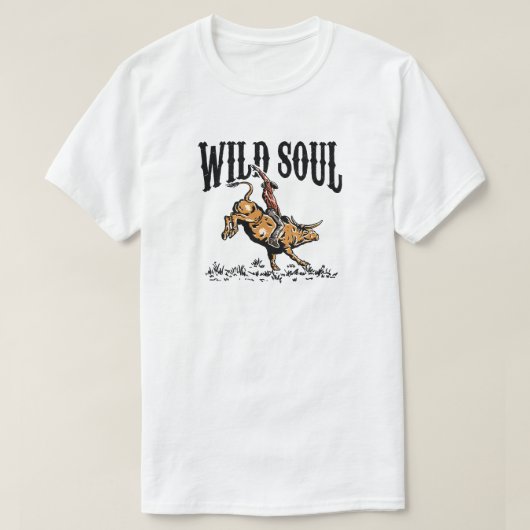 Wild Soul Cowboy T-shirt (Design voorkant)