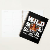 Wild Soul - Fierce Tiger Eyes Motivatie kunst Planner (Display)