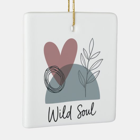 Wild Soul Keramisch Ornament (Rechts)