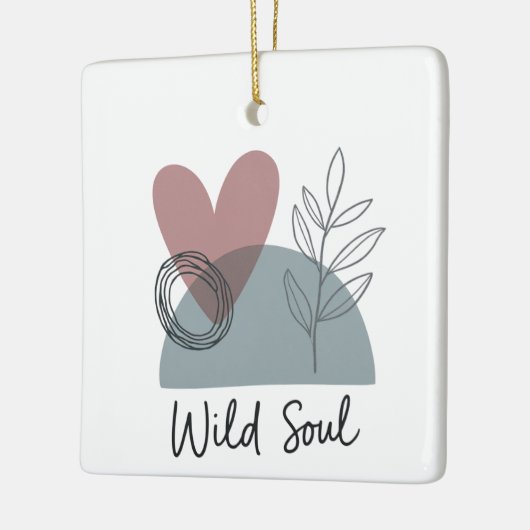 Wild Soul Keramisch Ornament (Links)