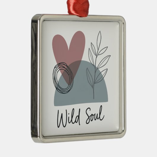 Wild Soul Metalen Ornament (Rechts)