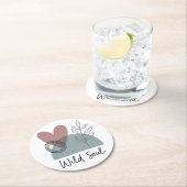 Wild Soul Ronde Kartonnen Onderzetter (Insitu)