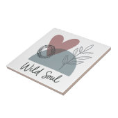 Wild Soul Tegeltje (Zijkant)