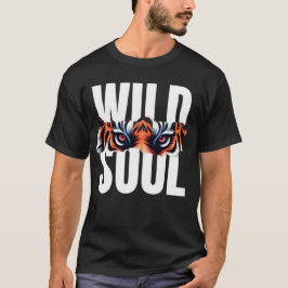 Wild Soul Tijgerogen Grafische T-Shirt | Fierce An