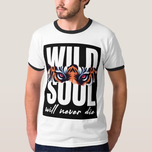 Wild Soul Tijgerogen T-shirt (Voorkant)