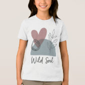 Wild Soul Tri-Blend Shirt (Voorkant)