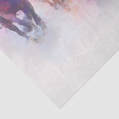 Wild Spectrum Galoping Horses Decoupage Tissuepapier (Detail)