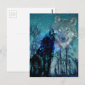 Wild Spirit Briefkaart (Voorkant / Achterkant)