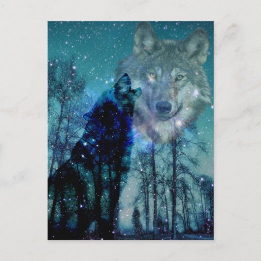 Wild Spirit Briefkaart (Voorkant)