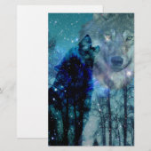 Wild Spirit Briefpapier (Voorkant / Achterkant)
