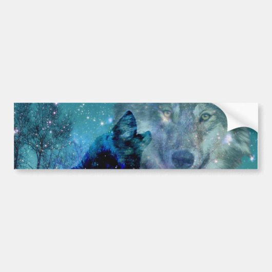 Wild Spirit Bumpersticker (Voorkant)