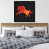 Wild Spirit Canvas (Insitu (Slaapkamer))