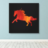 Wild Spirit Canvas Afdruk (Insitu (Houten vloer))