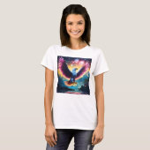 Wild Spirit Crystal Eagle T-shirts (Voorkant volledig)