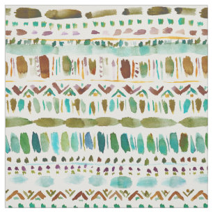 WILD SPIRIT Earthy Brush Strokes Stof