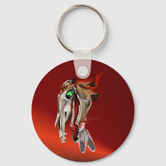 Wild Spirit Horse Sleutelhanger (Voorkant)