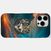 Wild Spirit iPhone Case – Gratis Spirit Wolf Art (Achterkant (horizontaal))