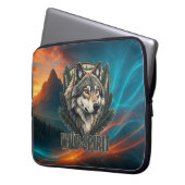 Wild Spirit Laptop Hoesje Sleeve (Voorkant Links)