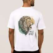 Wild Spirit  Lion T-shirt (Achterkant)