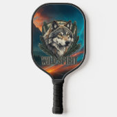 Wild Spirit Pickleball Paddle - Gratis Spirit Art (Achterkant)