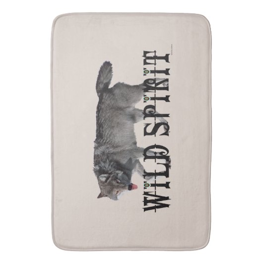"Wild Spirit" Sand Bath Mat (Voorkant Verticaal)