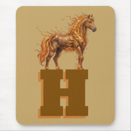 Wild Spirit Stampede – Majestueuze Rennende Paarde Muismat