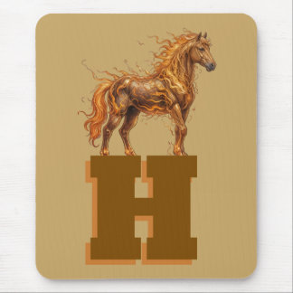 Wild Spirit Stampede – Majestueuze Rennende Paarde Muismat