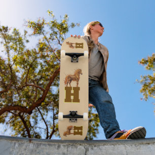 Wild Spirit Stampede – Majestueuze Rennende Paarde Persoonlijk Skateboard