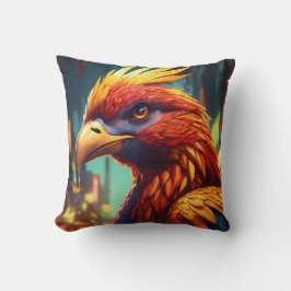 Wild Spirit Threads: Crystal Eagle Kussen